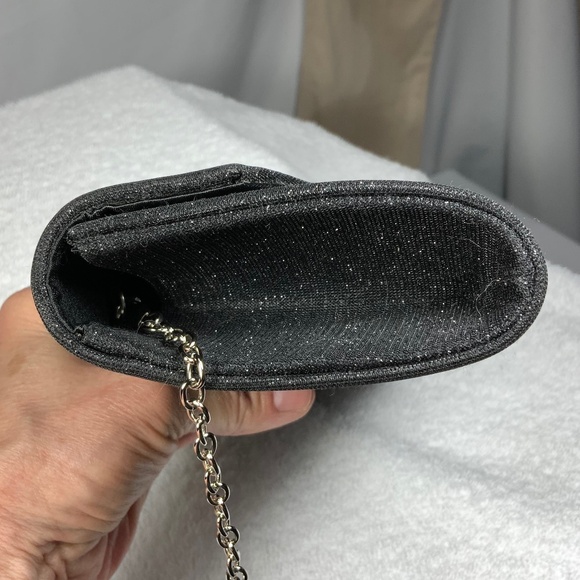 NWOT - Lulu Townsend Black Evening Bag Clutch - Picture 7 of 12